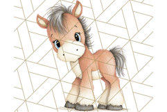 Baby Farm Animal Clipart, Cute Farm Animals Png Product Image 5