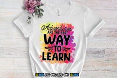 Adventures are the best way to learn PNG Product Image 4