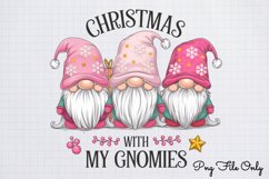 Pink Christmas Sublimation Quotes Clipart PNG Product Image 1