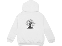 Artistic Twisted Oak Tree Sketch Embroidery Product Image 6