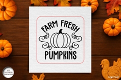 Thanksgiving Coaster Laser Cut | Drink Coaster | SVG Product Image 2