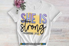 She is strong proverbs 31:25 PNG Product Image 4