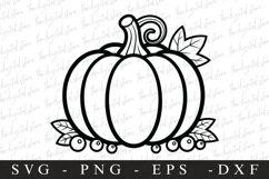 Pumpkine SVG | SVG Cut files | Cricut Product Image 1