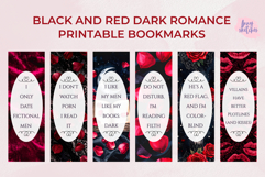 Smut Dark Romance Printable Bookmarks Bundle Gothic PNG Product Image 3
