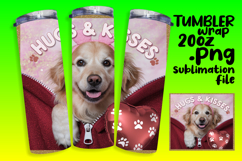 STYLISH 20oz Tumbler Wrap Design , Valentines Product Image 1