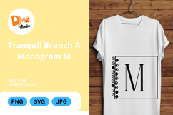 Tranquil Branch Monogram Icon Product Image 1