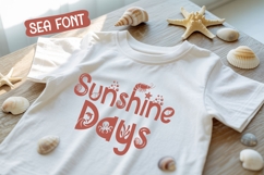 Sandy Wink Fonts | Playful Sea Font Family with 5 Cute Style Product Image 3