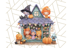 Halloween Candy Shop Clipart PNG, Trick or Treat Clip Art Product Image 5