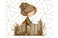 Whimsy Woods Harvest Festival Clipart PNG Files Product Image 5