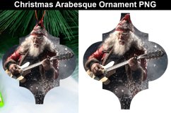 Christmas Santa Rock Tumbler Sublimation PNG Design Product Image 1