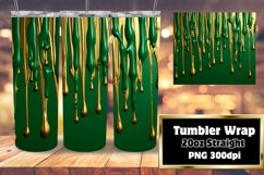 Tumbler Wrap Excellence: Sparkling 3D Art Product Image 1