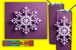 Christmas Snowflakes for Tumblers Product Image 1