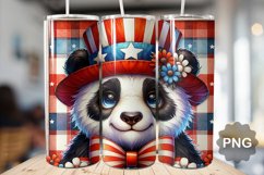 4th of July Panda Tumbler Bundle - 20 Designs Product Image 14