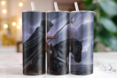 Halloween Grim Reaper Tumbler Wrap | Sublimation | Tumblers Product Image 1
