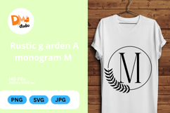 Rustic Garden Monogram Product Image 1