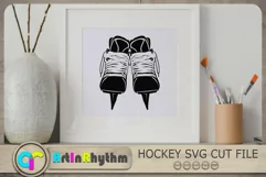 Hockey Svg, Ice Skates Svg, Skates Svg, Ice Hockey Svg Product Image 3