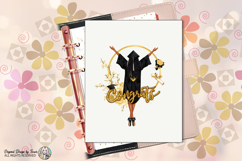 Afro-american Girl Graduation PNG Congrats Grad Glam Design Product Image 10