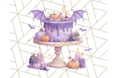 Haunted Sweet Shoppe PNG Clipart, Pastel Halloween Bakery Product Image 5
