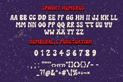 Spooky Humerus is a spooky Halloween font duo Product Image 12