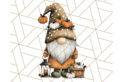 Thanksgiving Gnome Clipart PNG Cute Fall Gnomes, Gnome Png Product Image 5