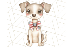 Patriotic Dogs Clipart, Cute 4th of July Puppies PNG Product Image 2