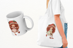 Summer Strawberry Girl Clipart Product Image 3