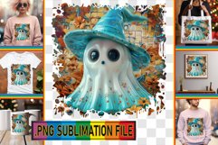 Autumn Harvest: 3D Halloween Design Sublimation Product Image 1