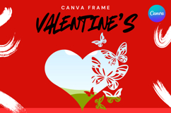 Heart Canva Frame Love Heart Valentine Shape Photo Frame_13 Product Image 1
