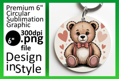 Creative Circle Design for Car Coasters , Valenines Animals Product Image 1