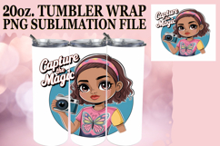 BLISSFUL MEMORIES 20oz TUMBLER WRAP, Mother's Day Product Image 1