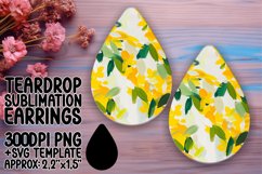 Floral Fantasy Dangle Earrings Product Image 1