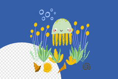 Under the Sea Nautical Collection Hand-Drawn PNG Product Image 9