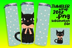 Playful Kitten Tumbler Wrap Design Product Image 1