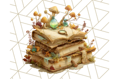 Woodland Potion Clipart Forest Apothecary Elements PNG Product Image 5