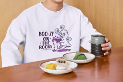 Funny Sarcastic Halloween Ghosts Clipart Product Image 6