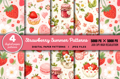 Strawberry Summer Patterns JPG Product Image 1