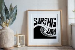 Surfing waves svg, png Surfing day printable cut file wave Product Image 4
