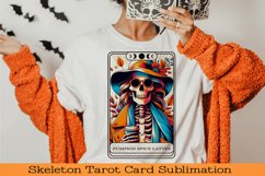 Skeleton Tarot cards Sublimation BUNDLE, PNG. Product Image 12