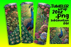 Floral Birdy Sublimation Wrap Product Image 1