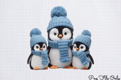 Winter Penguin Sublimation Clipart PNG Product Image 1