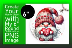 Artistic Round Design Car Coaster , Gnomes Product Image 1