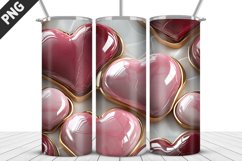 Valentines Love Skinny Tumbler PNG Wrap| Valentines Tumbler Product Image 2