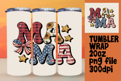BEAUTY 20oz Tumbler PNG Wrap , Mama Product Image 1
