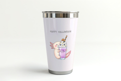 Halloween Axolotl Candy Drink Dessert Cute PNG Uparupa Product Image 4