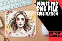 BRIGHT desk MAT Sublimation Magic, Beauty Woman Product Image 1