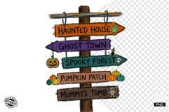 Halloween Signspot Clipart Product Image 1