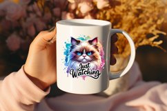 Funny Cat Sarcastic Quote Clipart Sublimation #13 Product Image 2