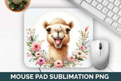 Cute Animals Mouse Pad Bundle, Sublimation Mouse Pad PNG Product Image 10
