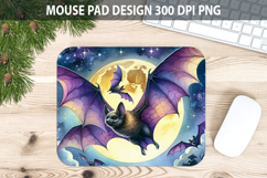Rat Mouse pad Sublimation - Halloween Animal PNG Design Product Image 1