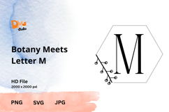 Botany Meets Letter Product Image 1